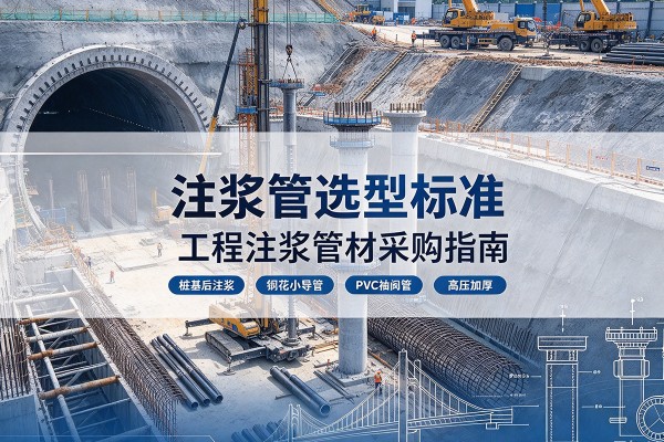 阿荣旗注浆管选型标准