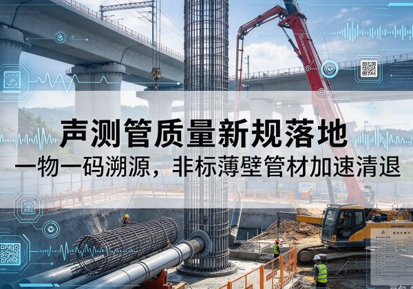 阿荣旗声测管质量新规落地，一物一码溯源，非标薄壁管材加速清退