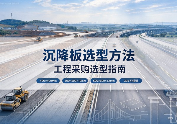 阿荣旗沉降板选择方法